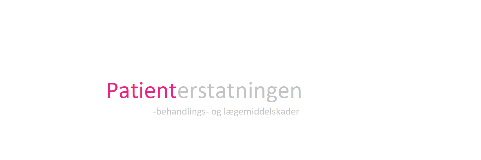 Logo patienterstatningen