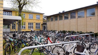 Cykelparkering Kærvejsskolen