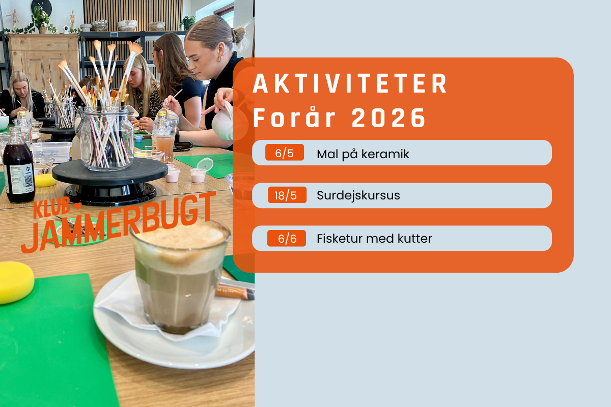 overblik aktiviteter for klub jammerbugt 2026 