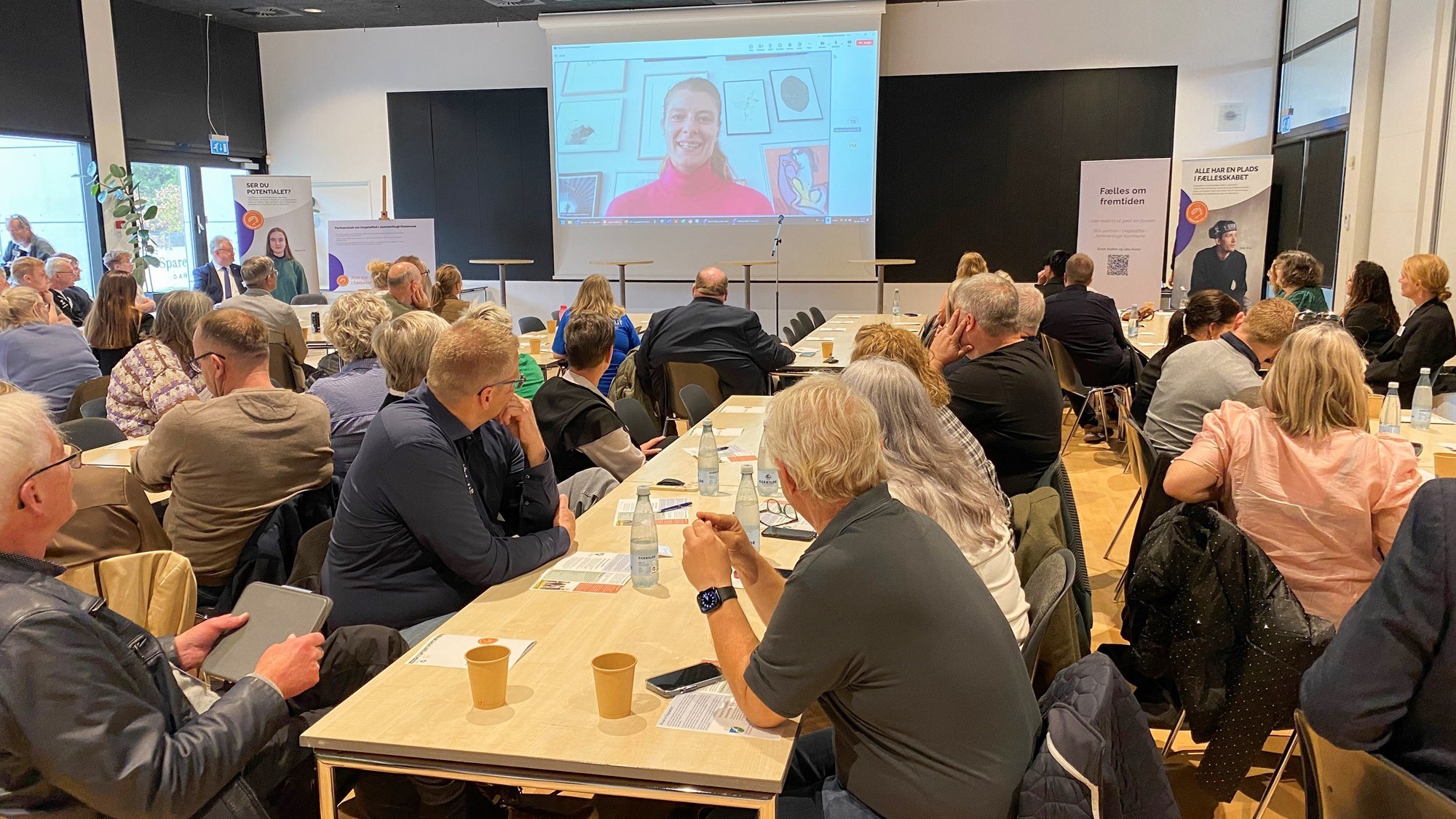 Ane Halsboe-jørgensen var med online