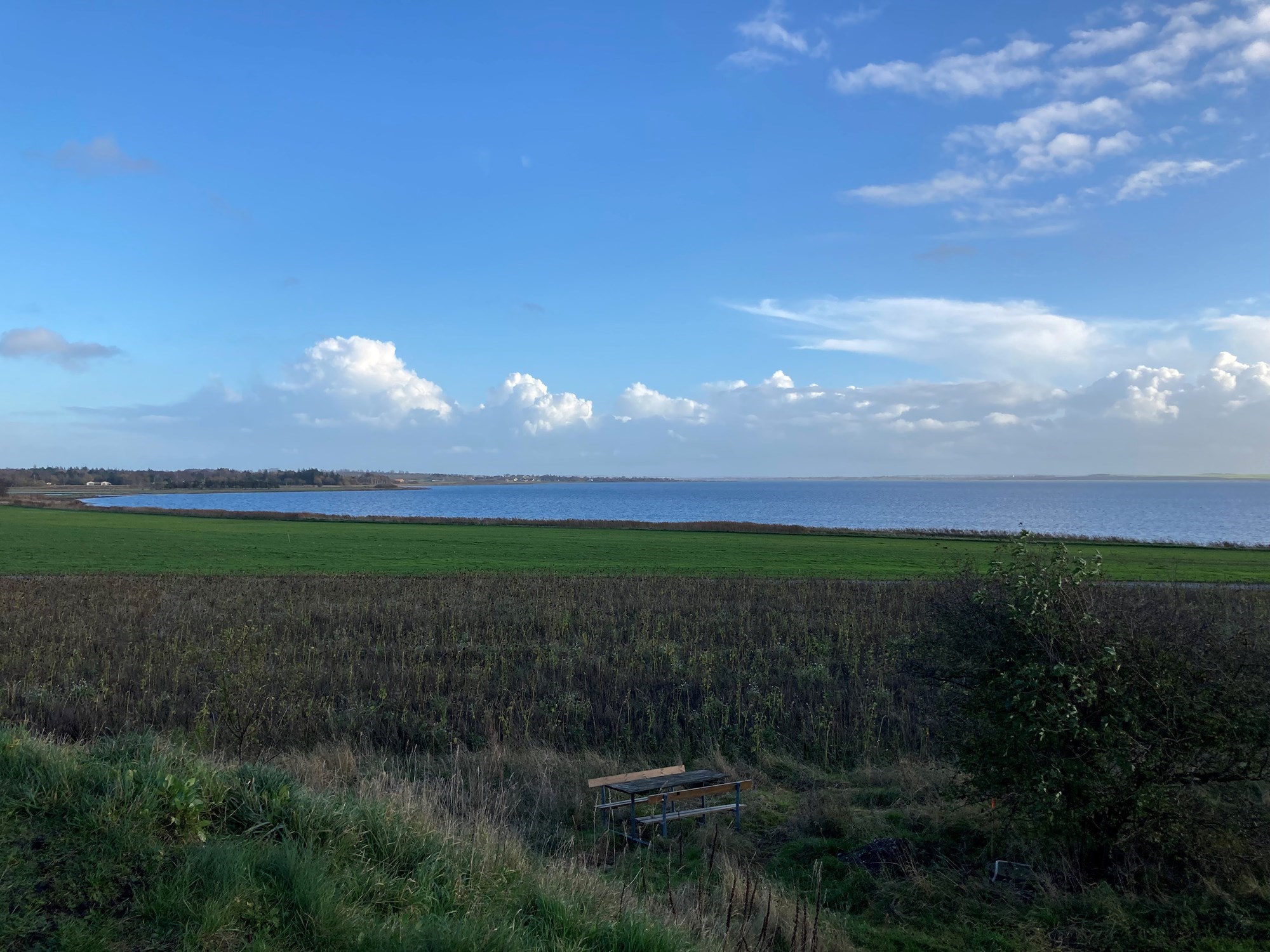 Udsigt fra Gjøl Bjerg shelterplads