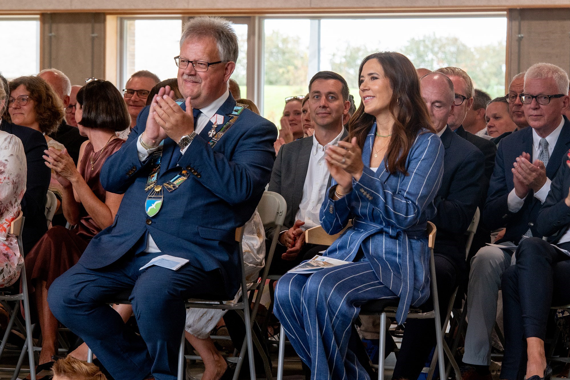 Kronprinsesse Mary og Borgmester Mogens Chr. Gade