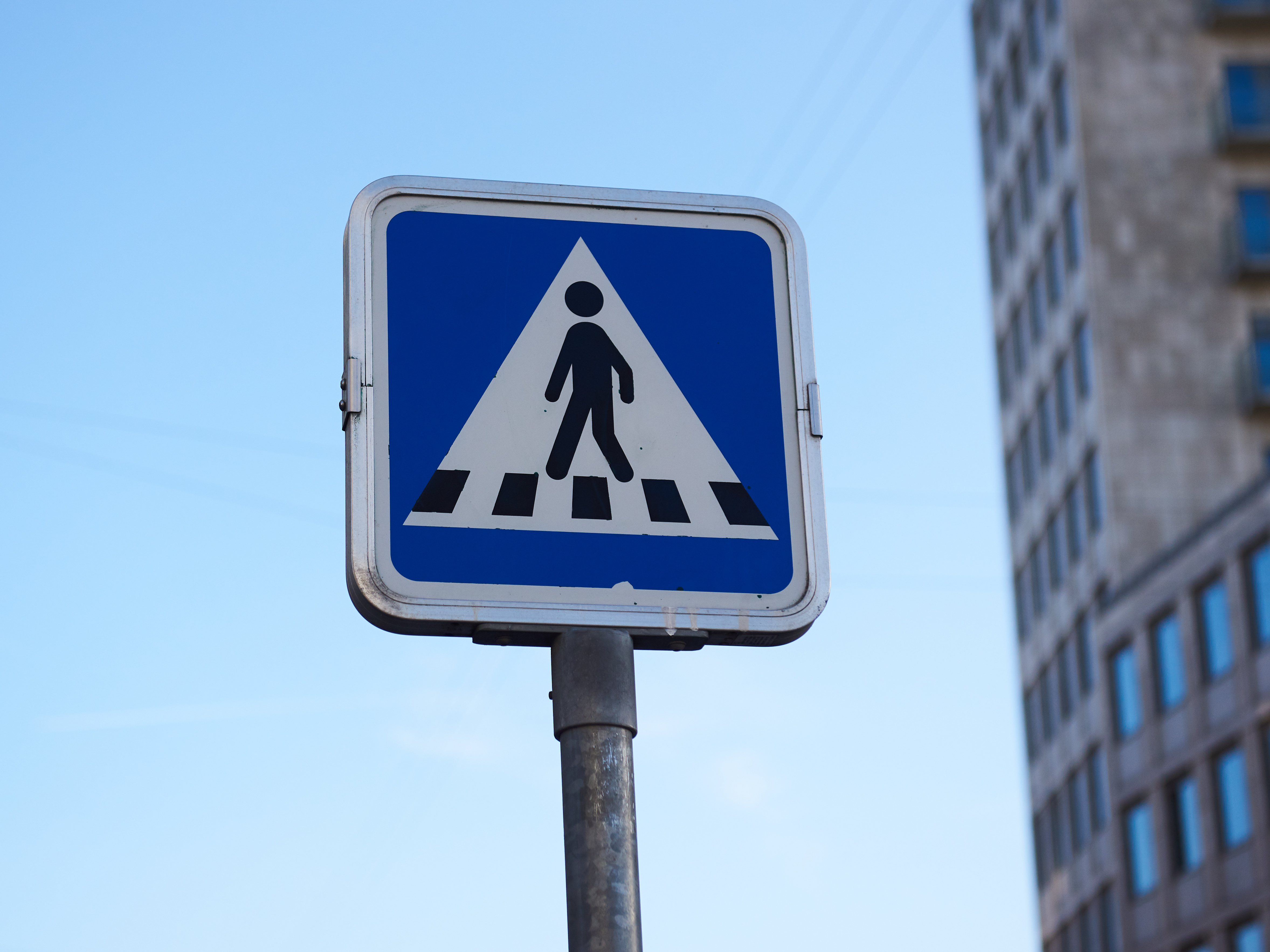 Fodgænger skilt