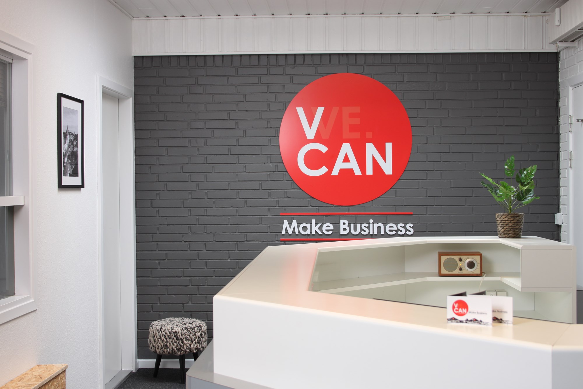 Receptionen i We Can Make Business