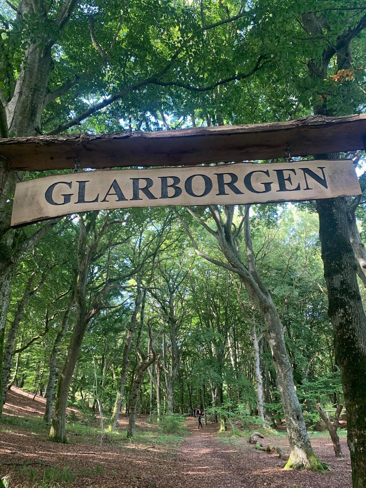 Indgangsportal til Glarborgen