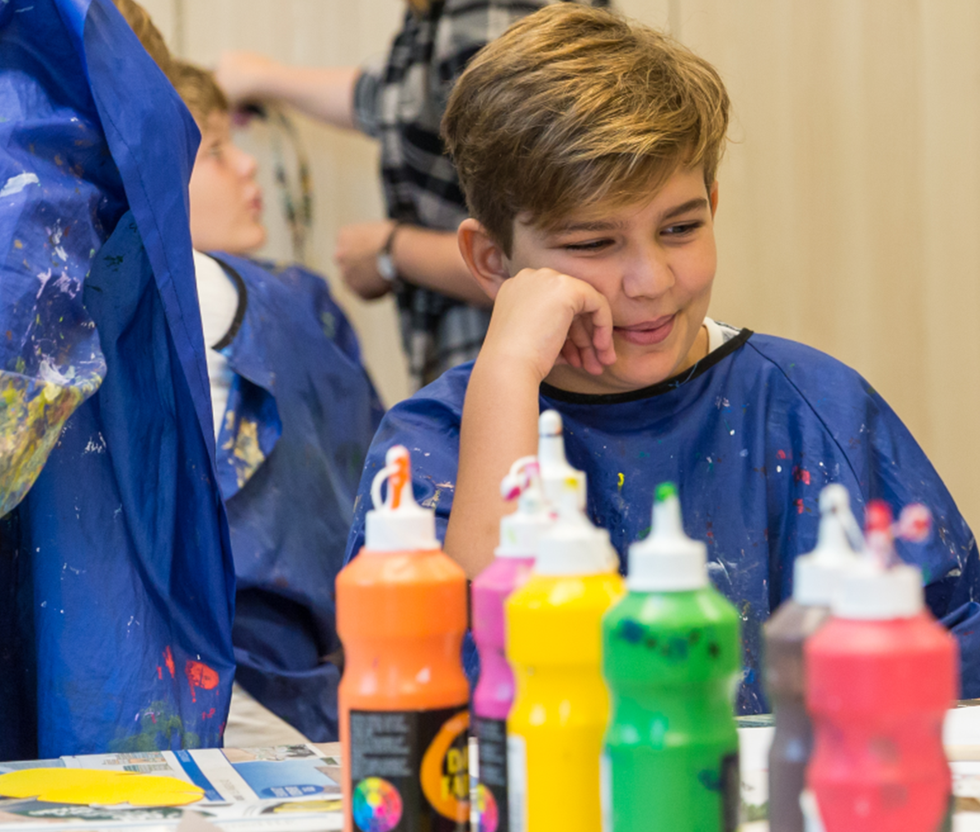 Barn til kunstundervisning