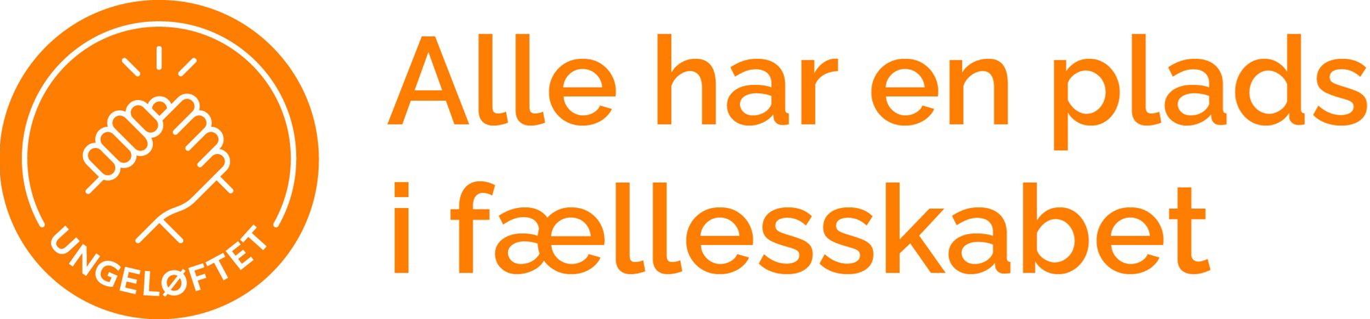 Ungeloftet Logo Med Tekst