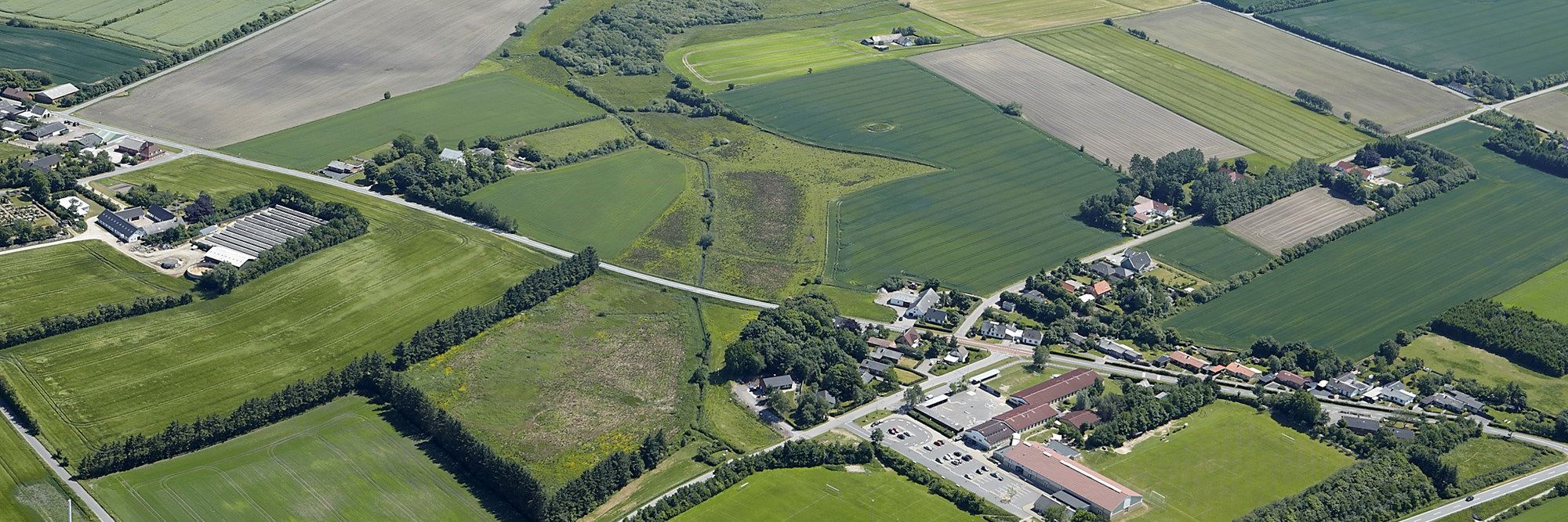 luftfoto landområde