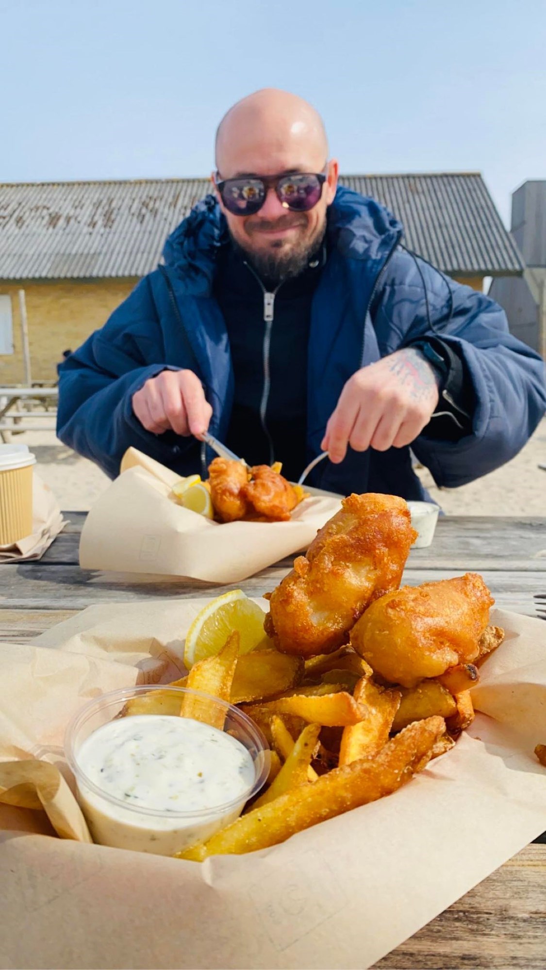 Frokost På Thorup Strand