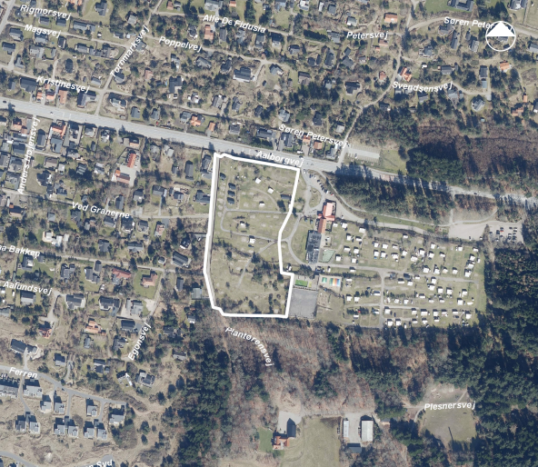 sommerhusområde ved Plantørensvej i Blokhus 