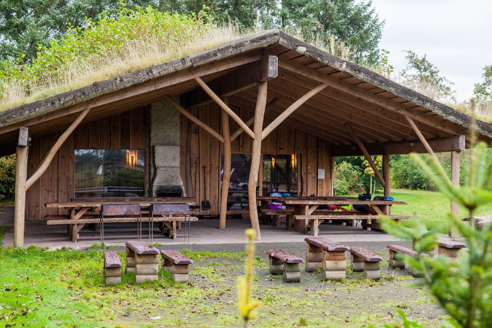 Fælleshus ved Birkelse oplevelsescenter