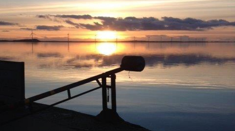 Solnedgang Attrup Havn