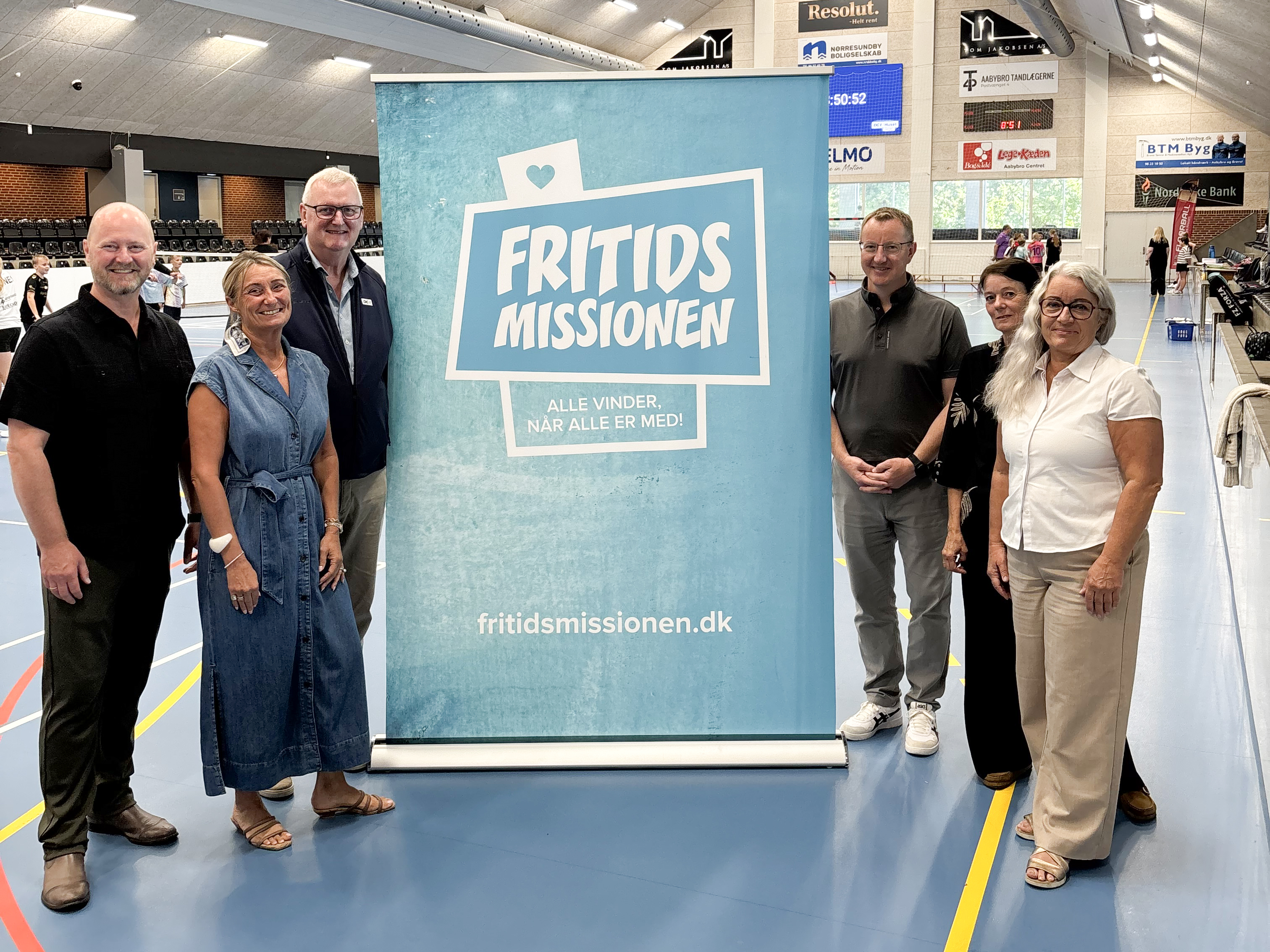 Repræsentanter fra aktører bag Fritidsmissionen