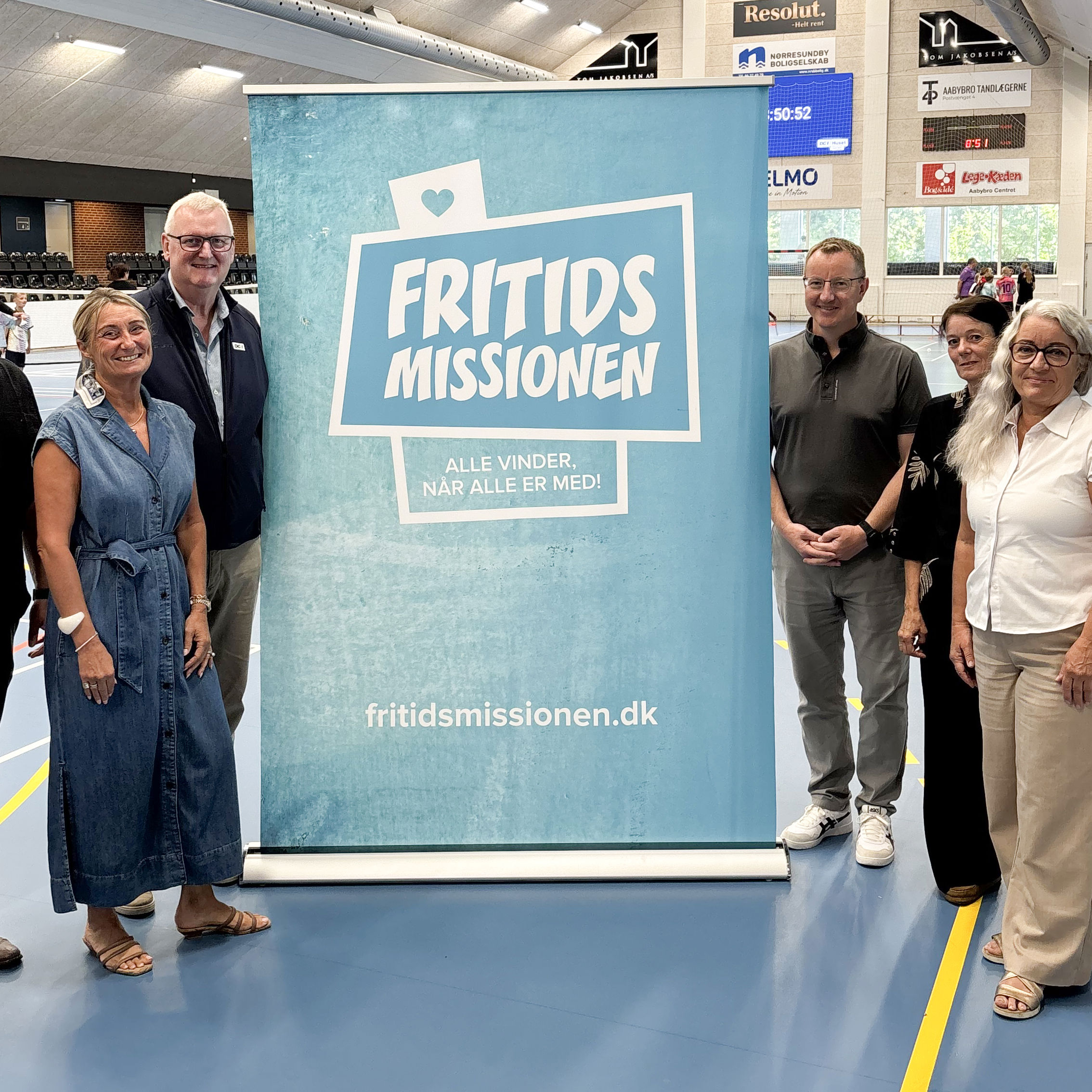 Repræsentanter fra aktører bag Fritidsmissionen