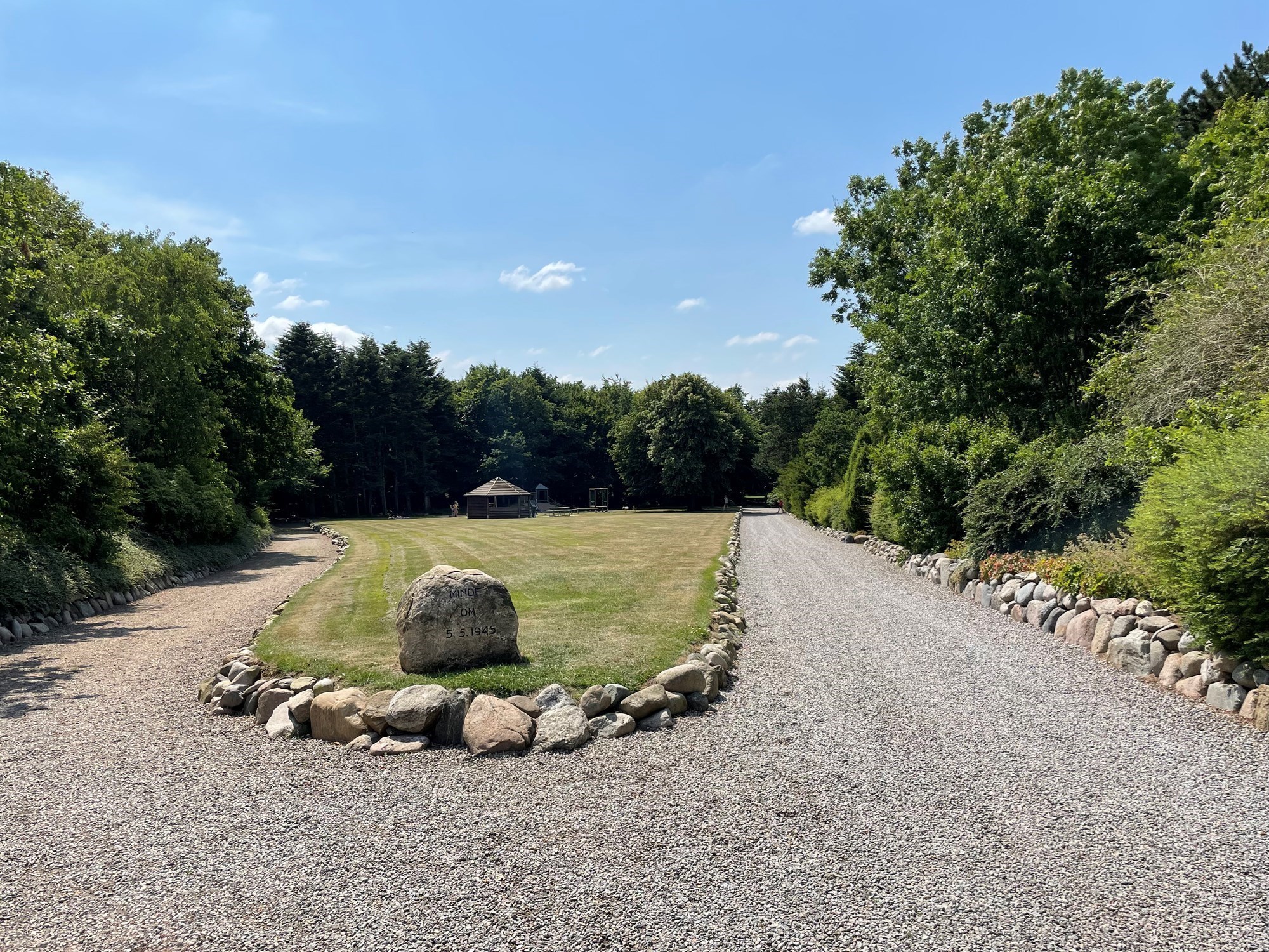 Pandrup Anlæg stensætning