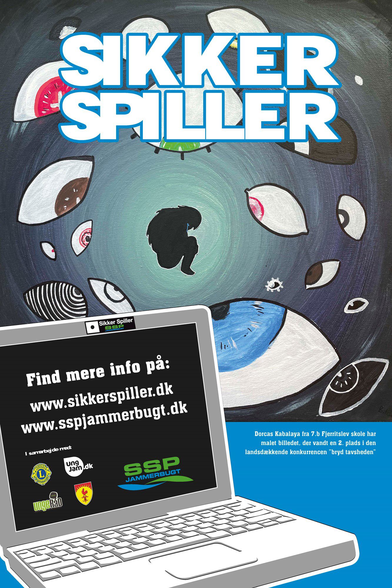 Plakat Sikker spiller
