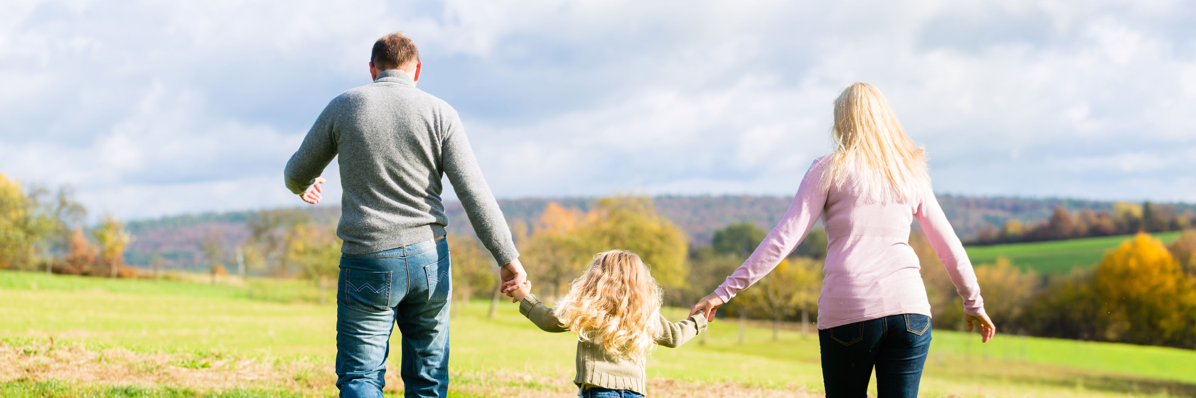 Familie i landskab