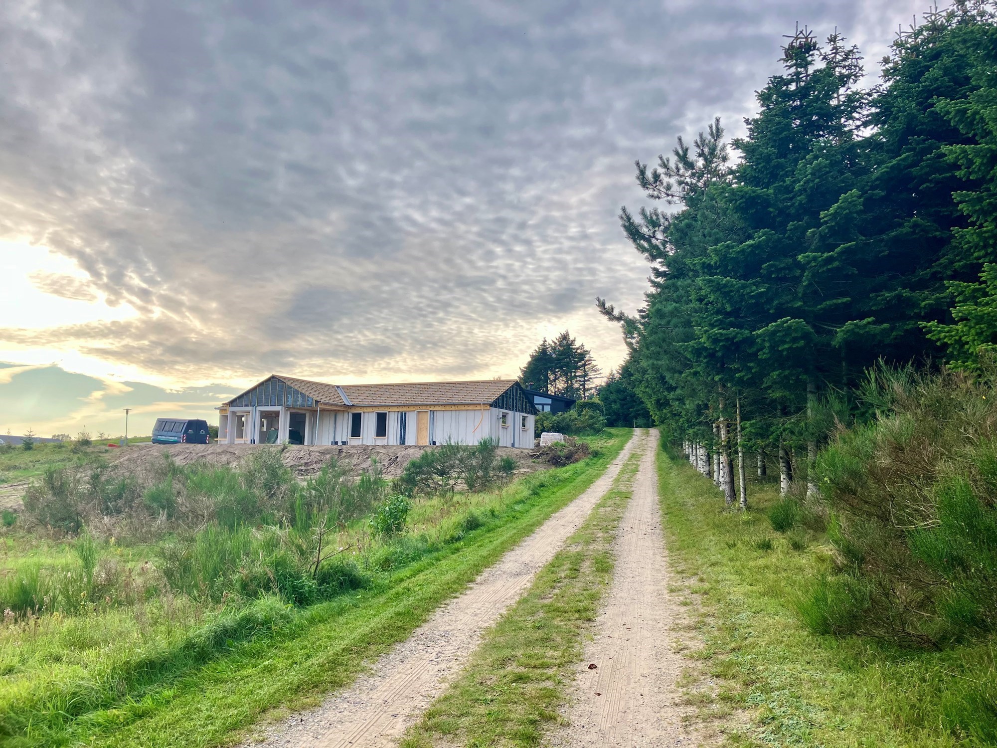 Jeppe og Josephines hus i Tranum