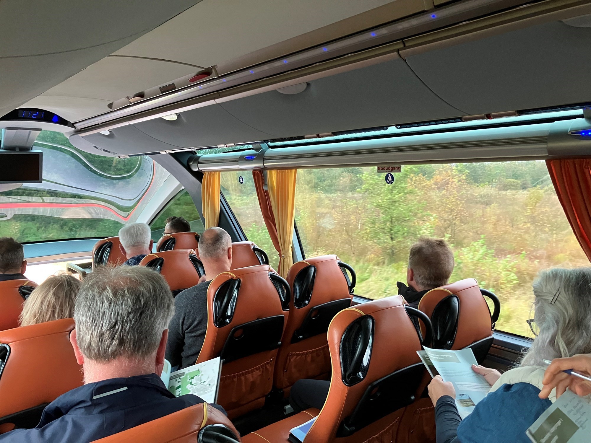 Økonomiudvalget på bustur - opstart på kommuneplan