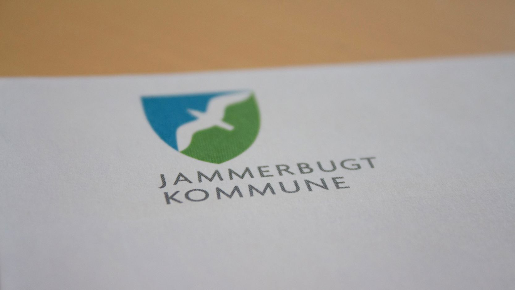 Jammerbugt logo på papir