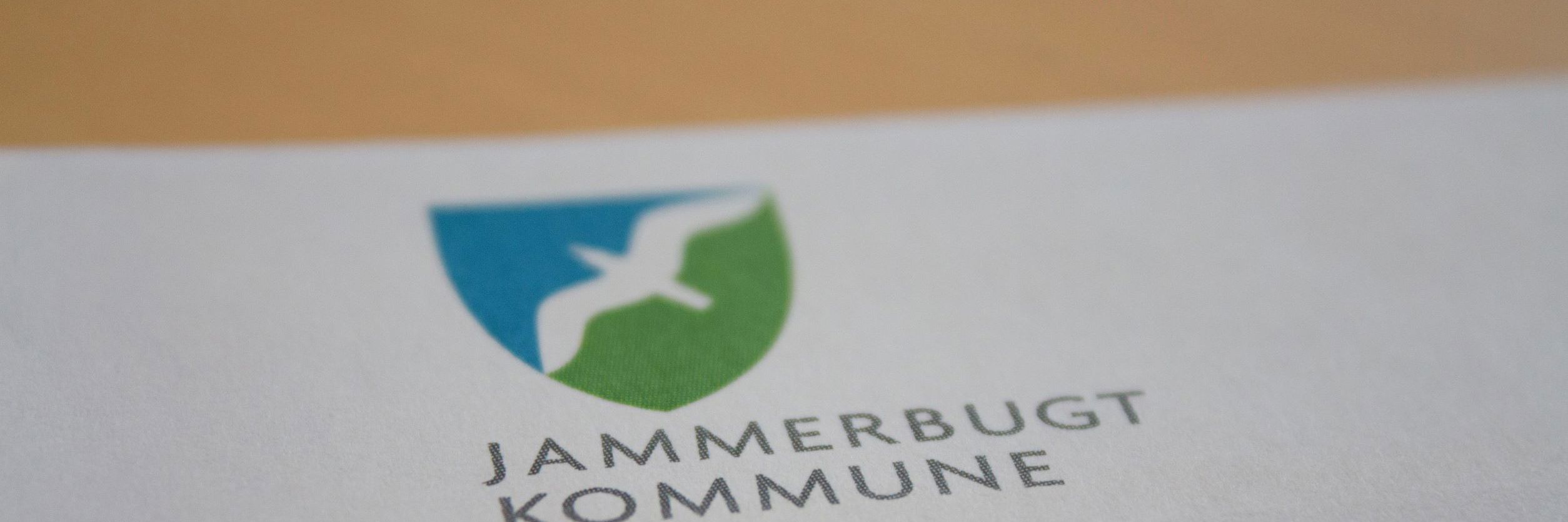 Jammerbugt logo på papir