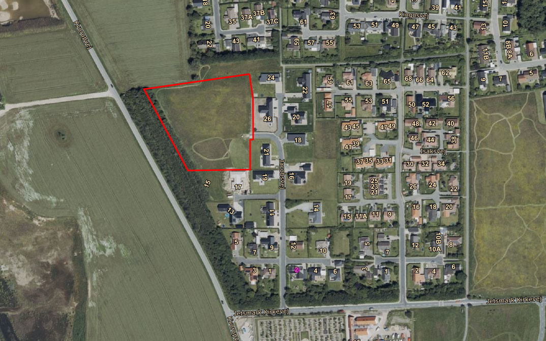 Byggemodning Af Parcelhuse Jacobsvej, Pandrup