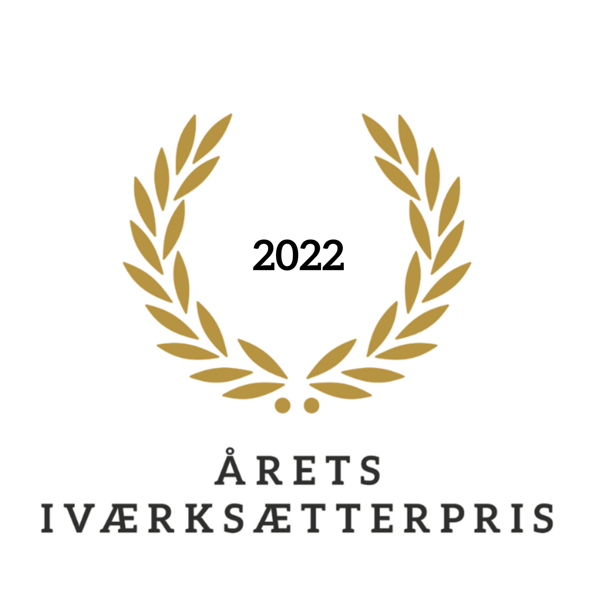 Logo for Årets Iværksætterpris 2022