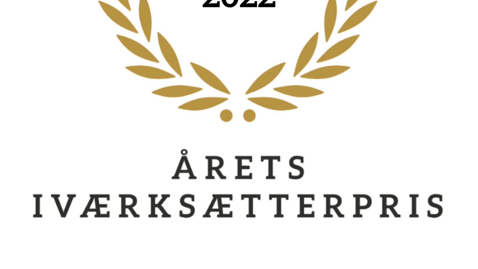 Logo for Årets Iværksætterpris 2022