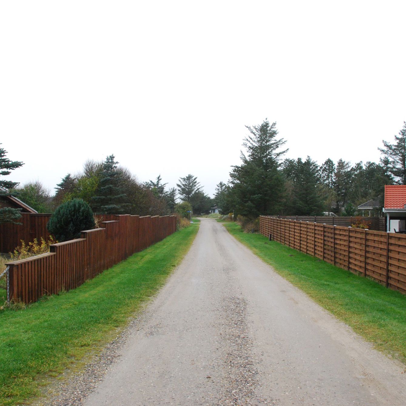 grusvej i sommerhusområde