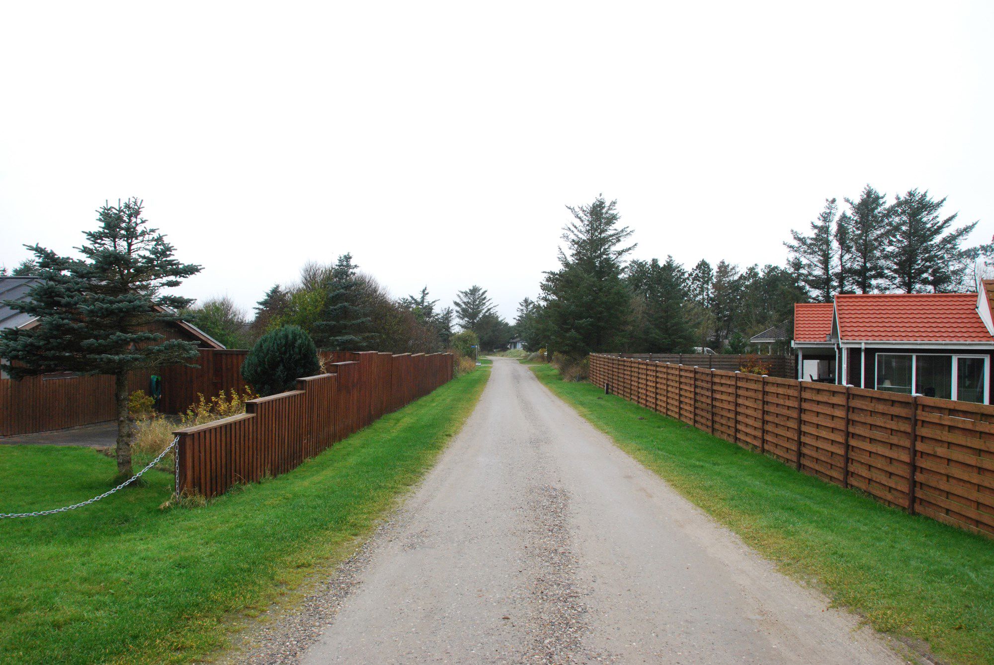 grusvej i sommerhusområde