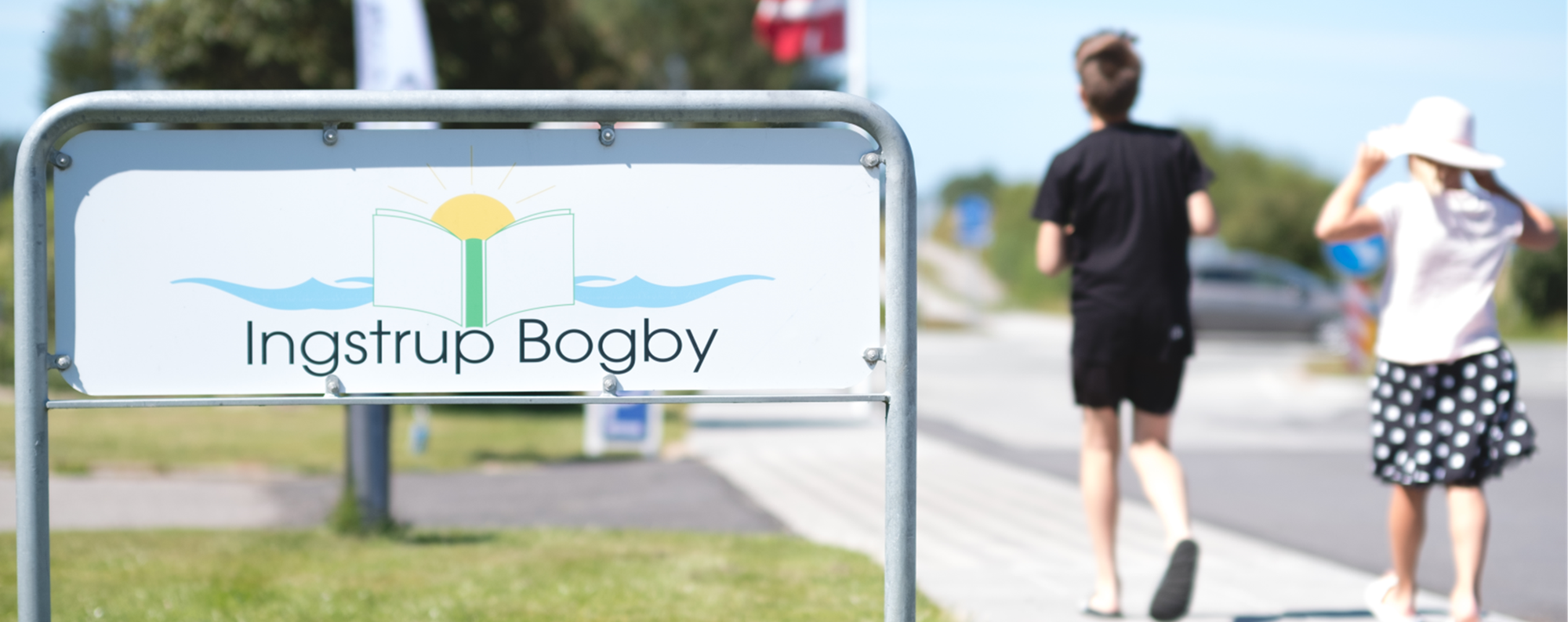 Skilt med Ingstrup Bogby