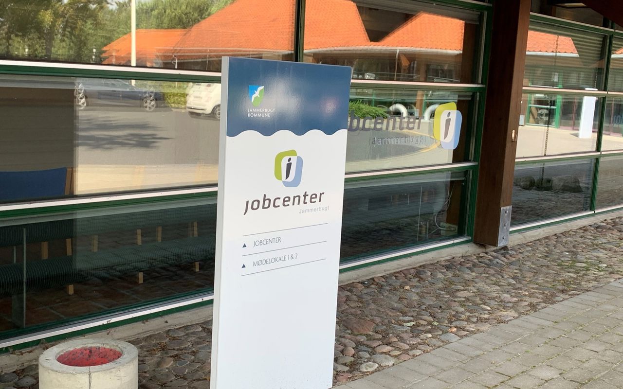 skilt jobcenter