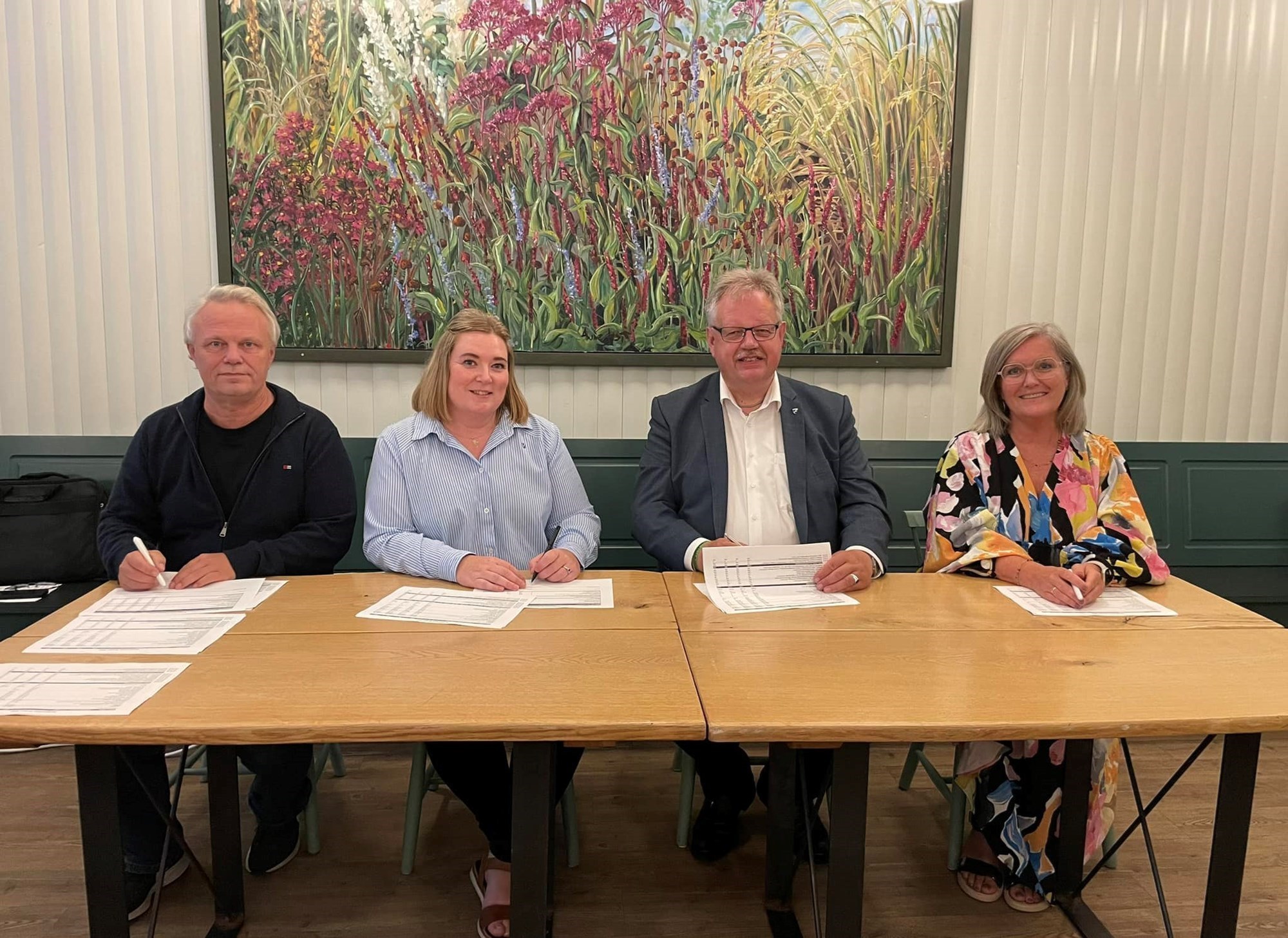 SF, DF, Venstre og Socialdemokratiet