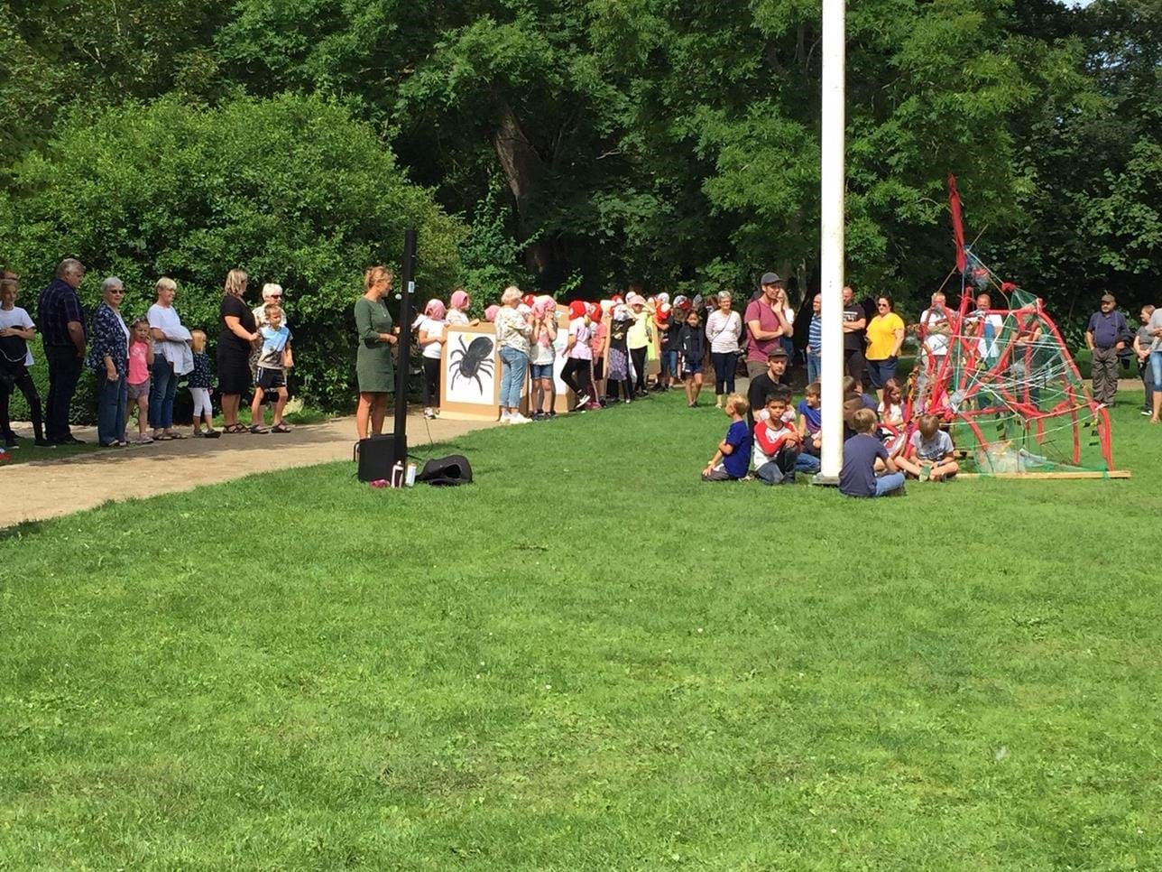 Kunstværker fremvises