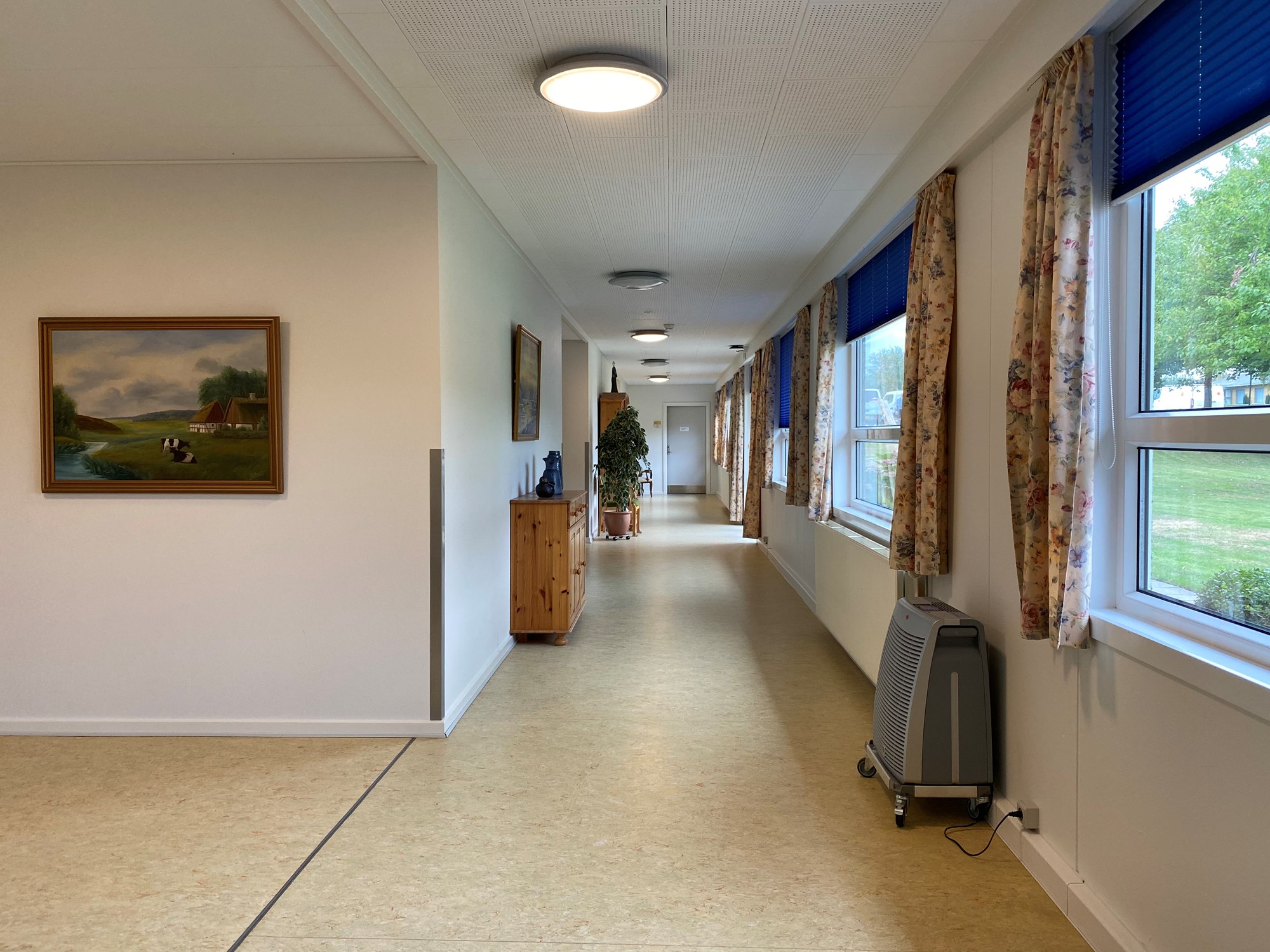 Gangareal på Plejecenter Solbakken