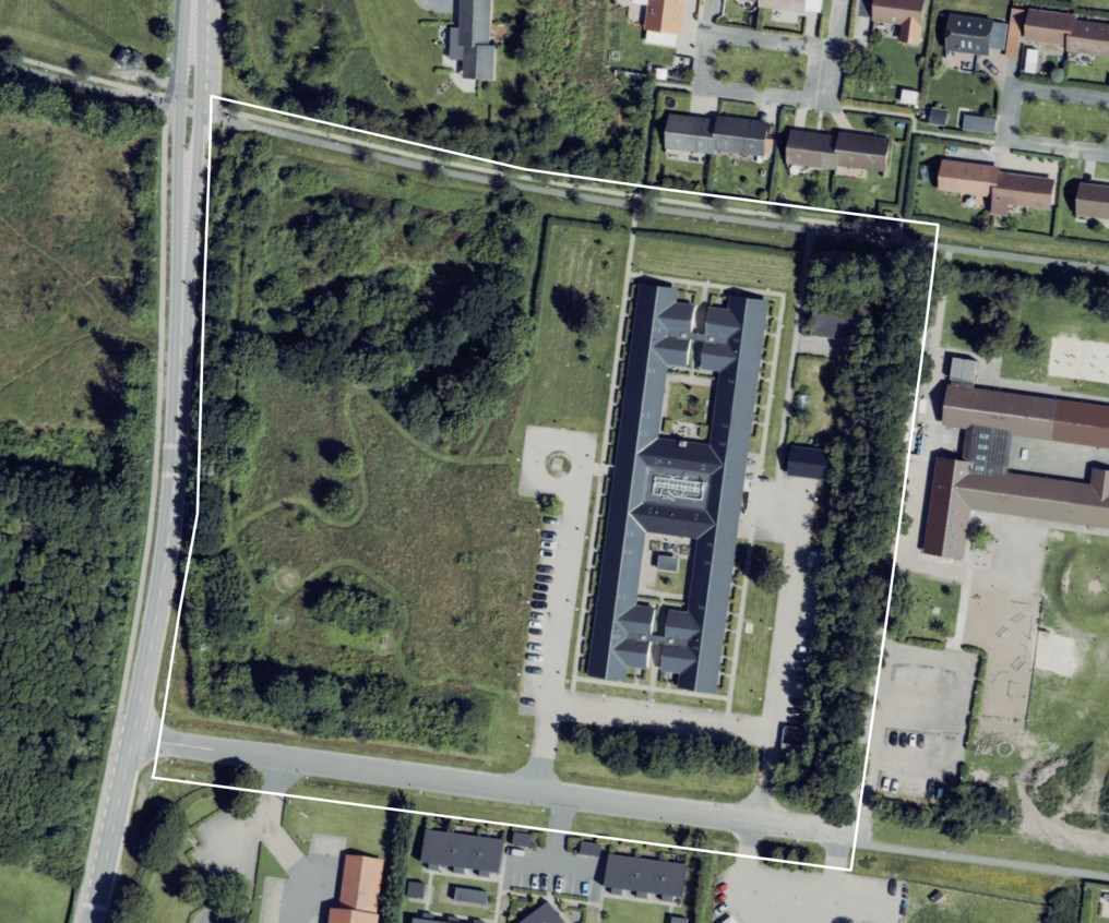 Aabybro, Lokalplanområdets Afgrænsning