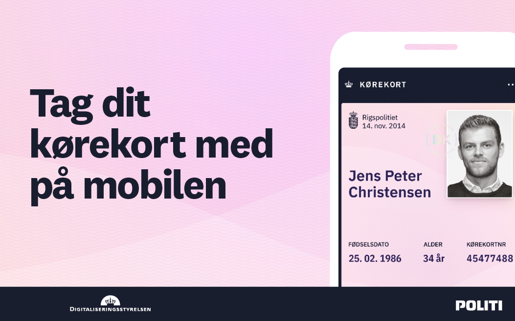 Kørekort på mobilen