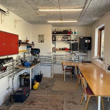Reparationsværksted i Hjorts Hus