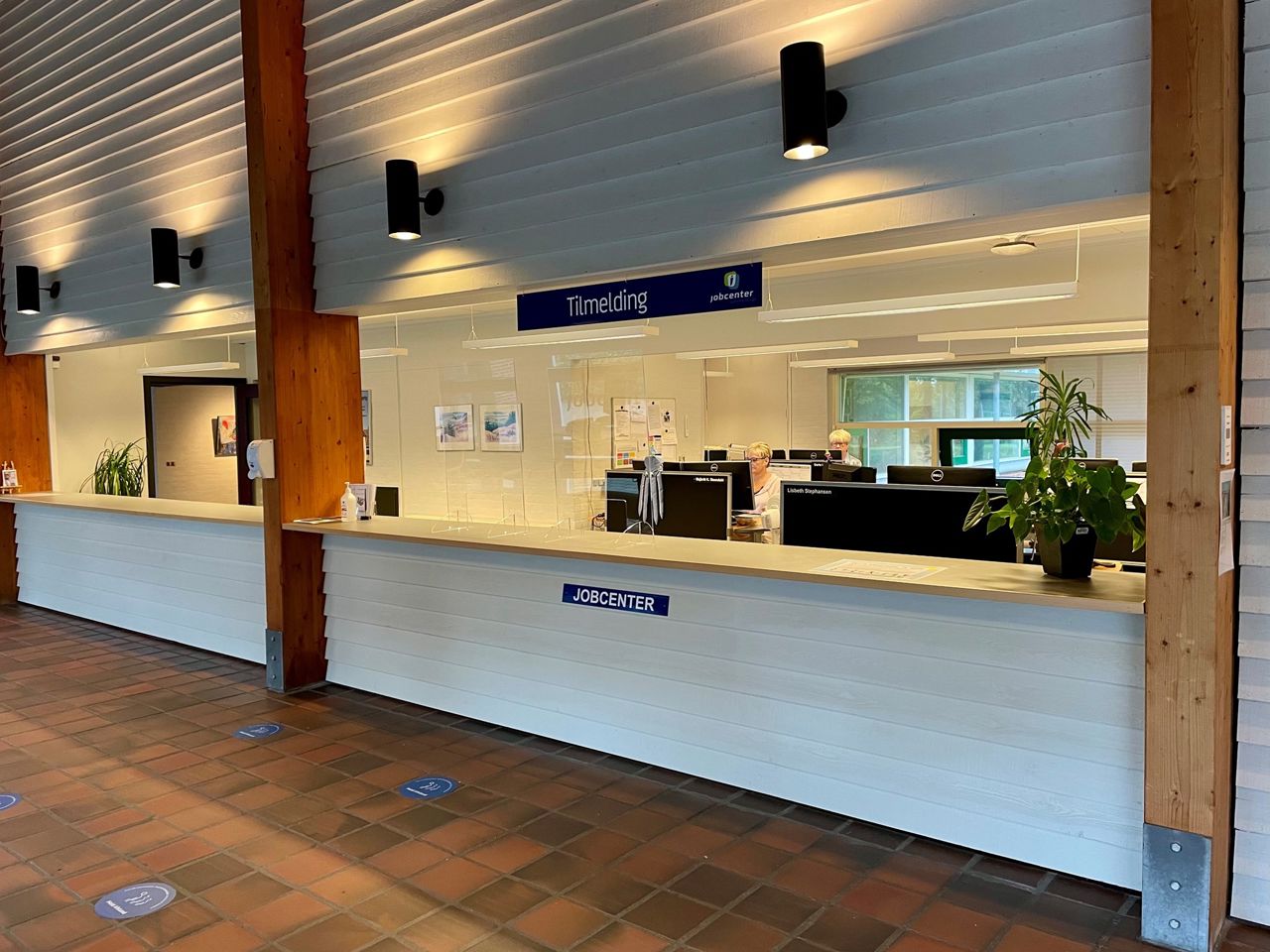 reception i jobcenteret