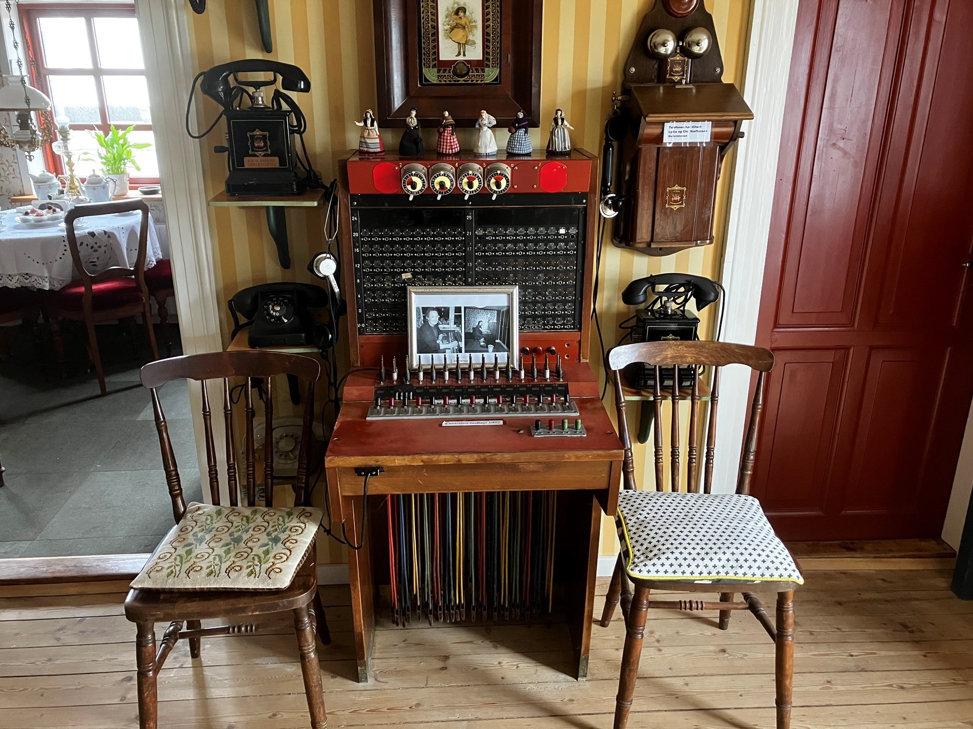 Gammel telefon omstillingscentral