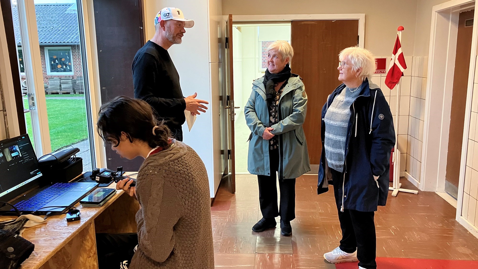 Mulighed for en snak med de ansatte