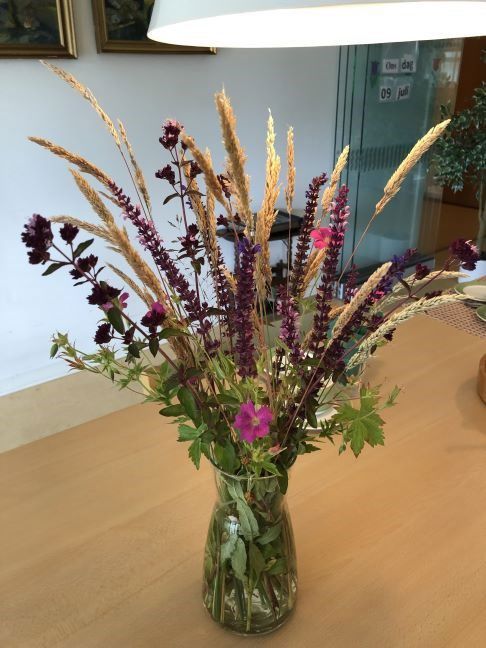 Saltum Plejecenter buket blomster