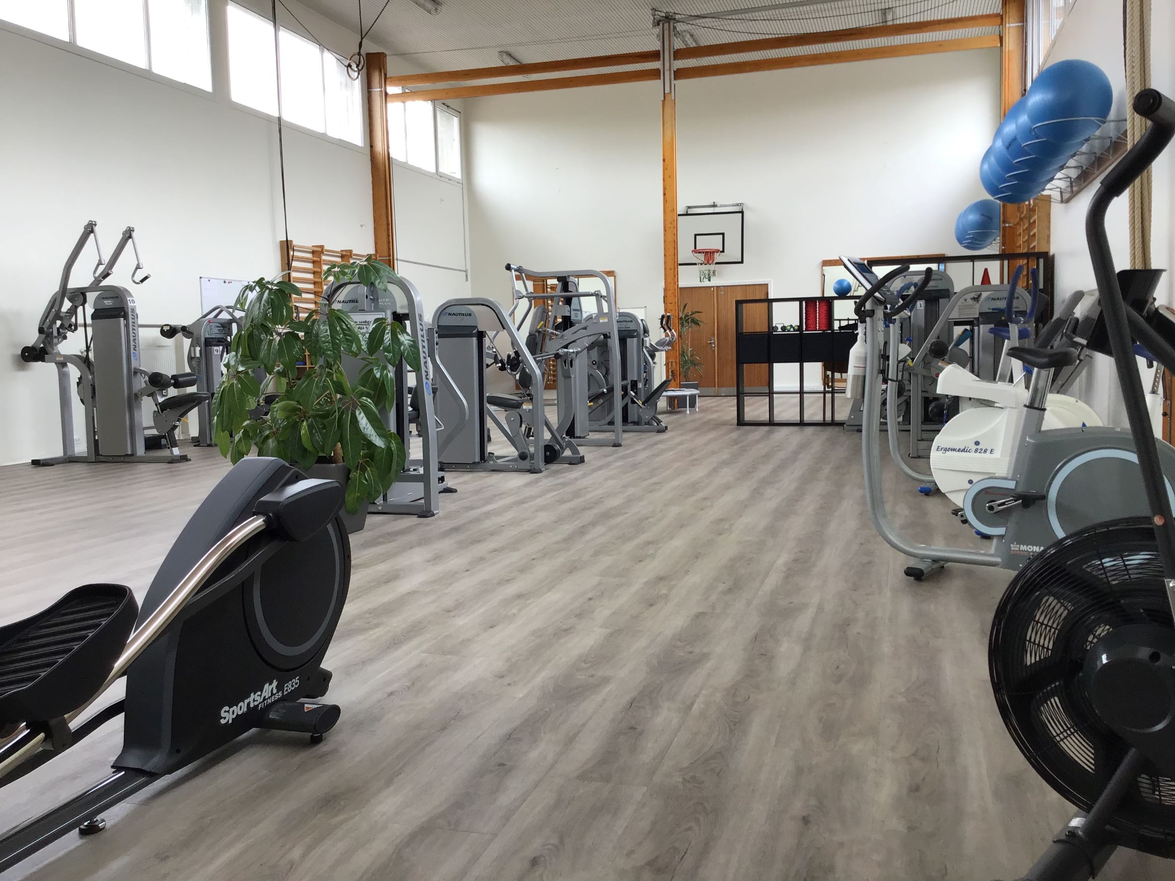 Træningssalen i Birkelse