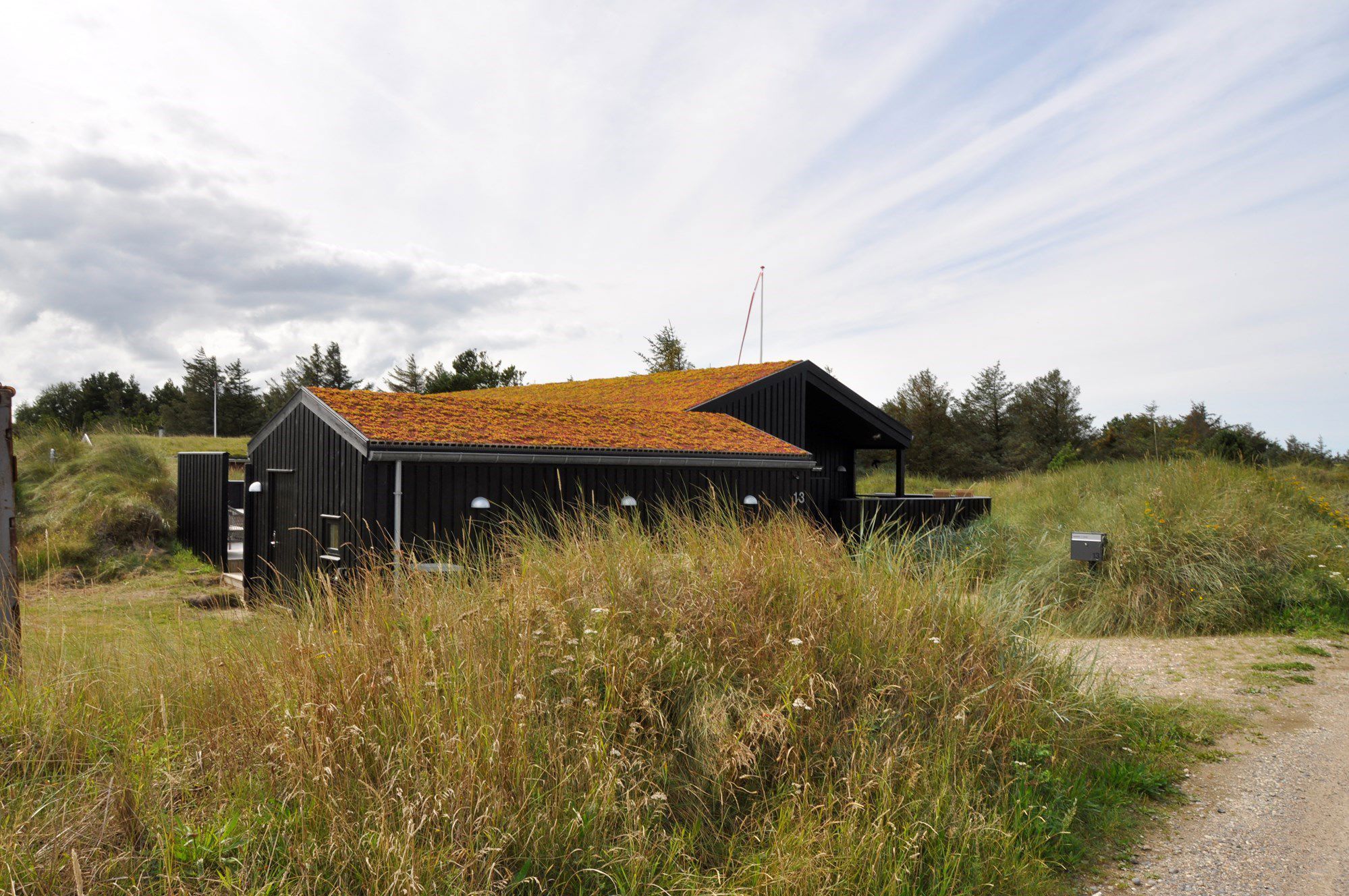 sommerhus set i naturen