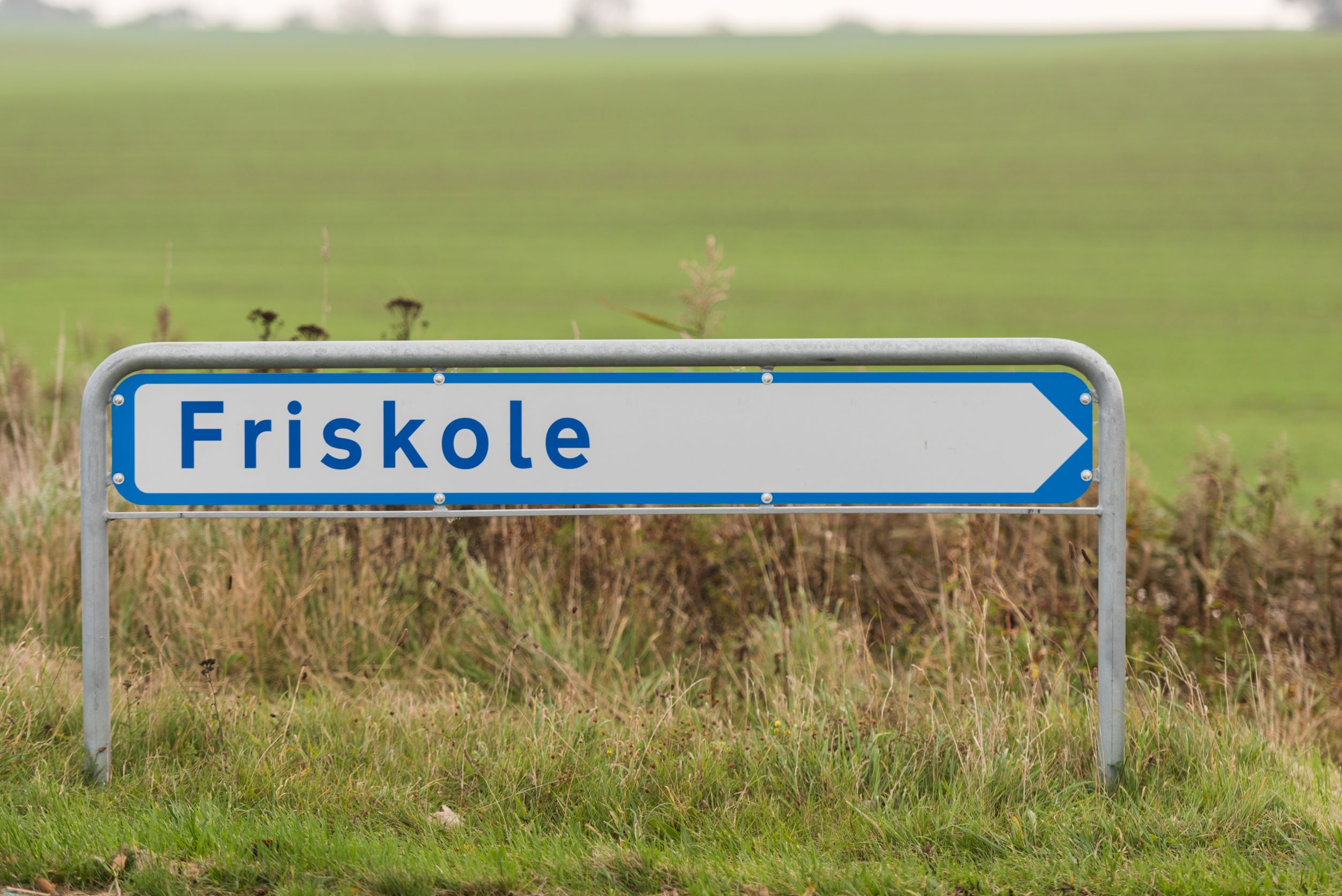 Friskole skilt