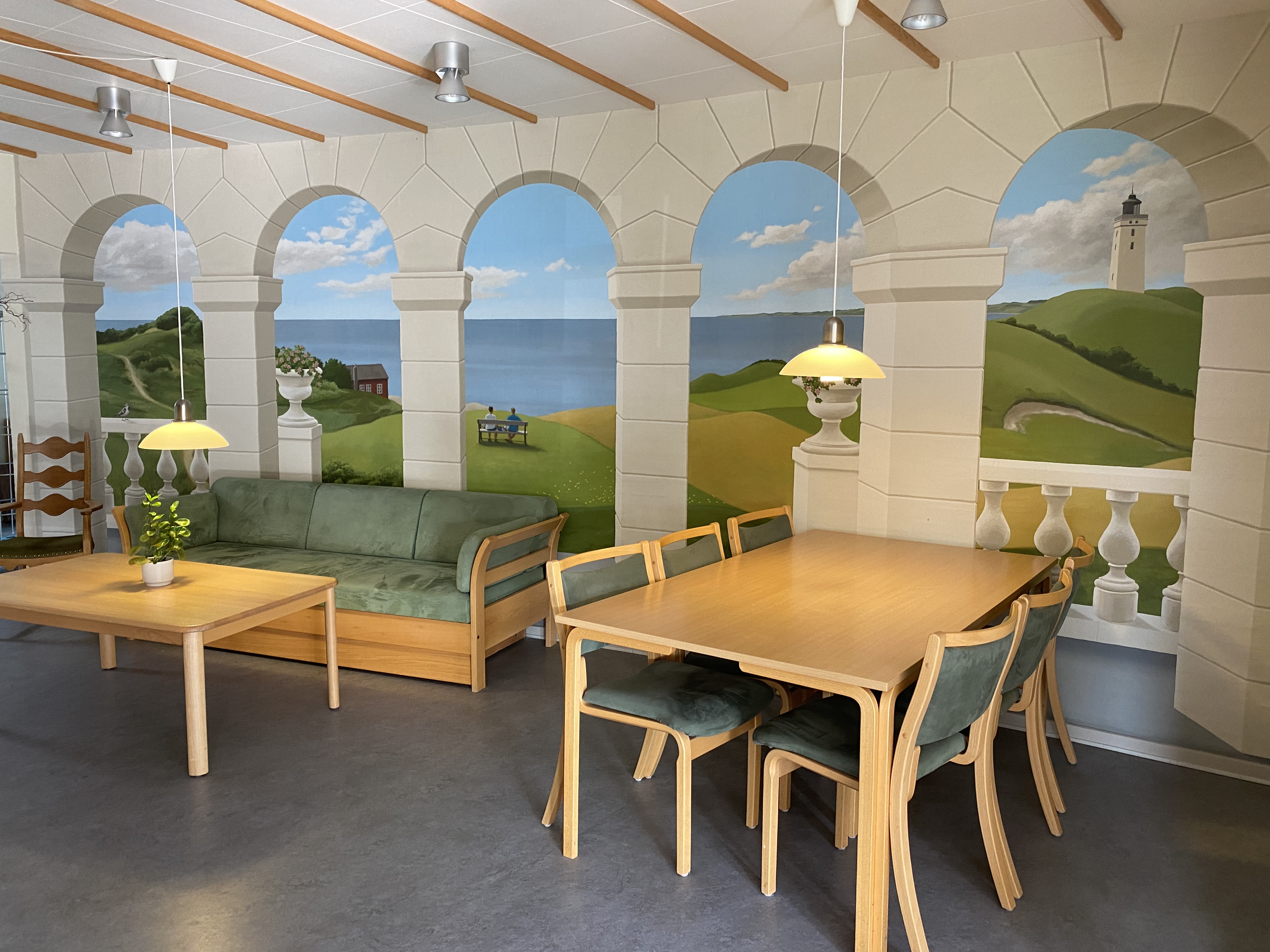 Solgården Plejecenter - stue.