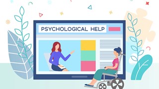 Psykologisk hjælp computer grafik