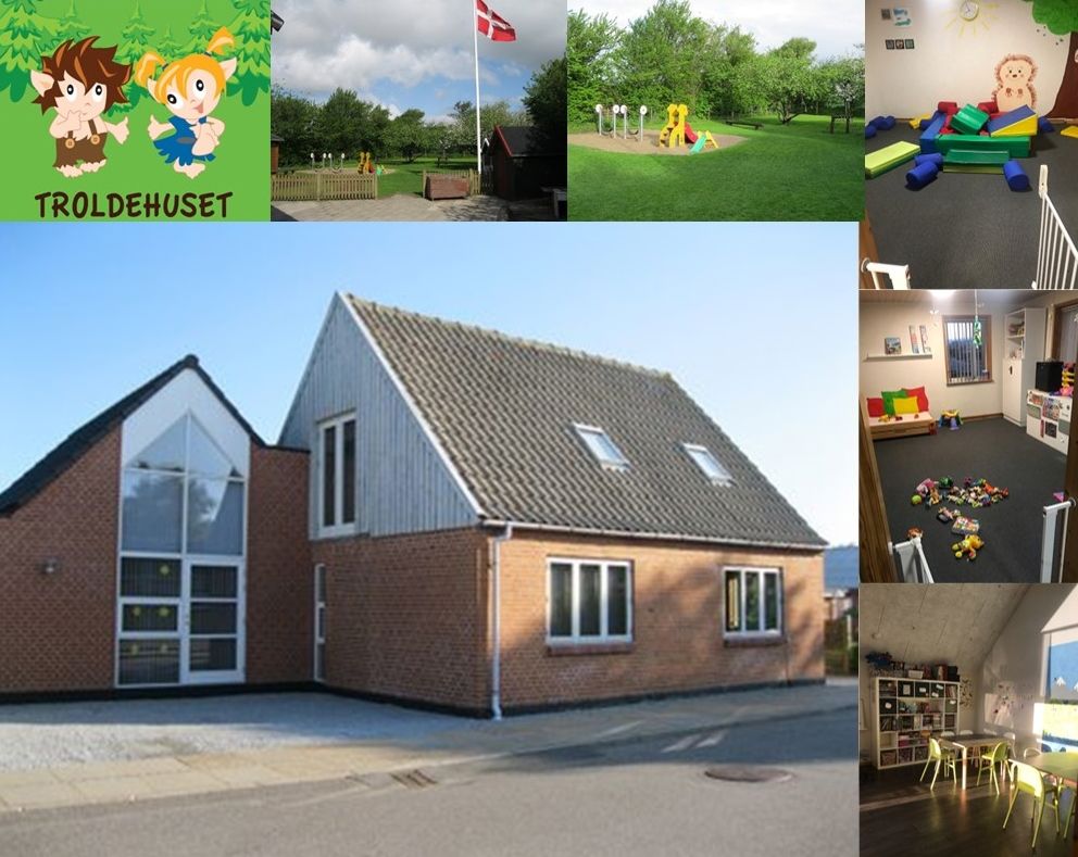Troldehuset collage