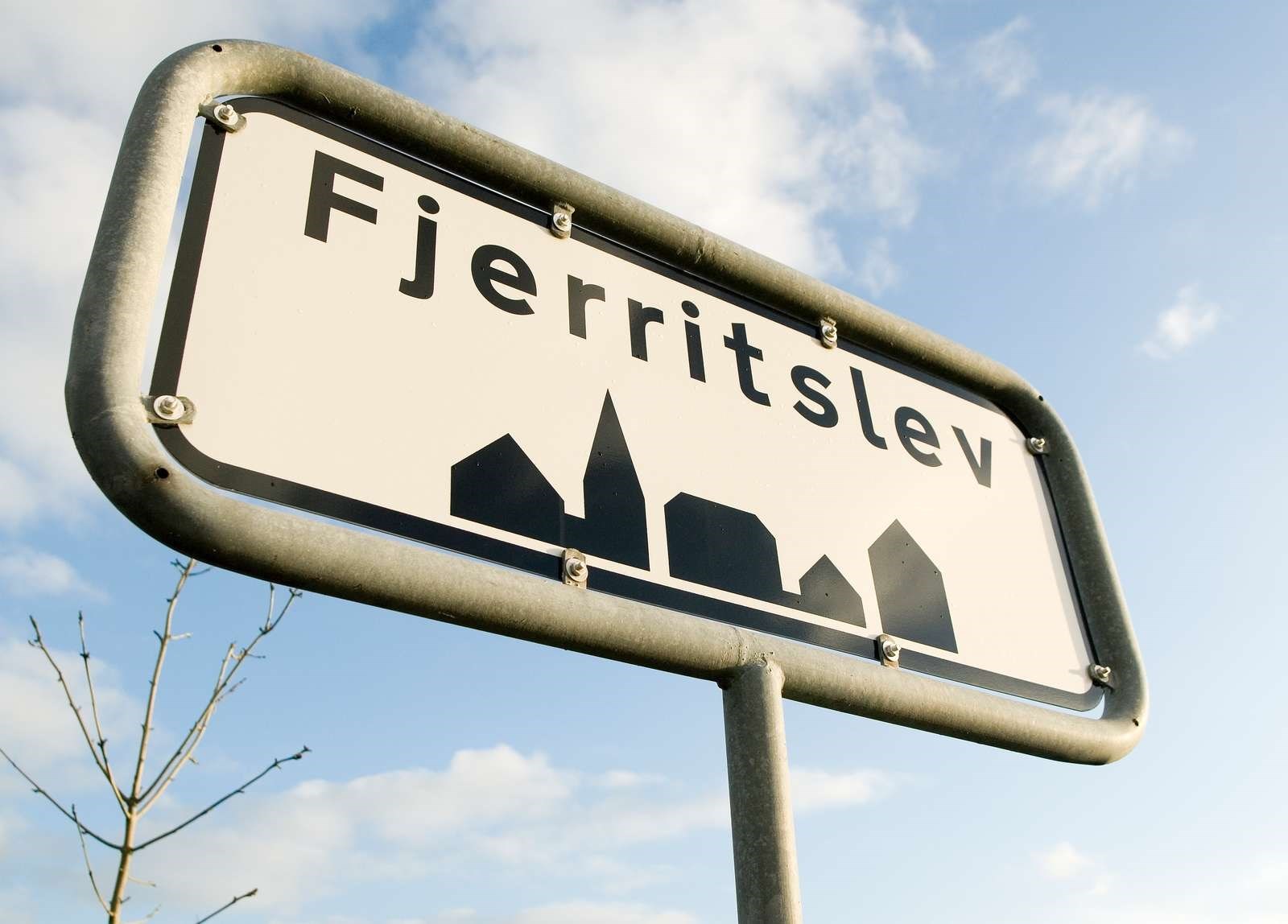 Fjerritslev byskilt