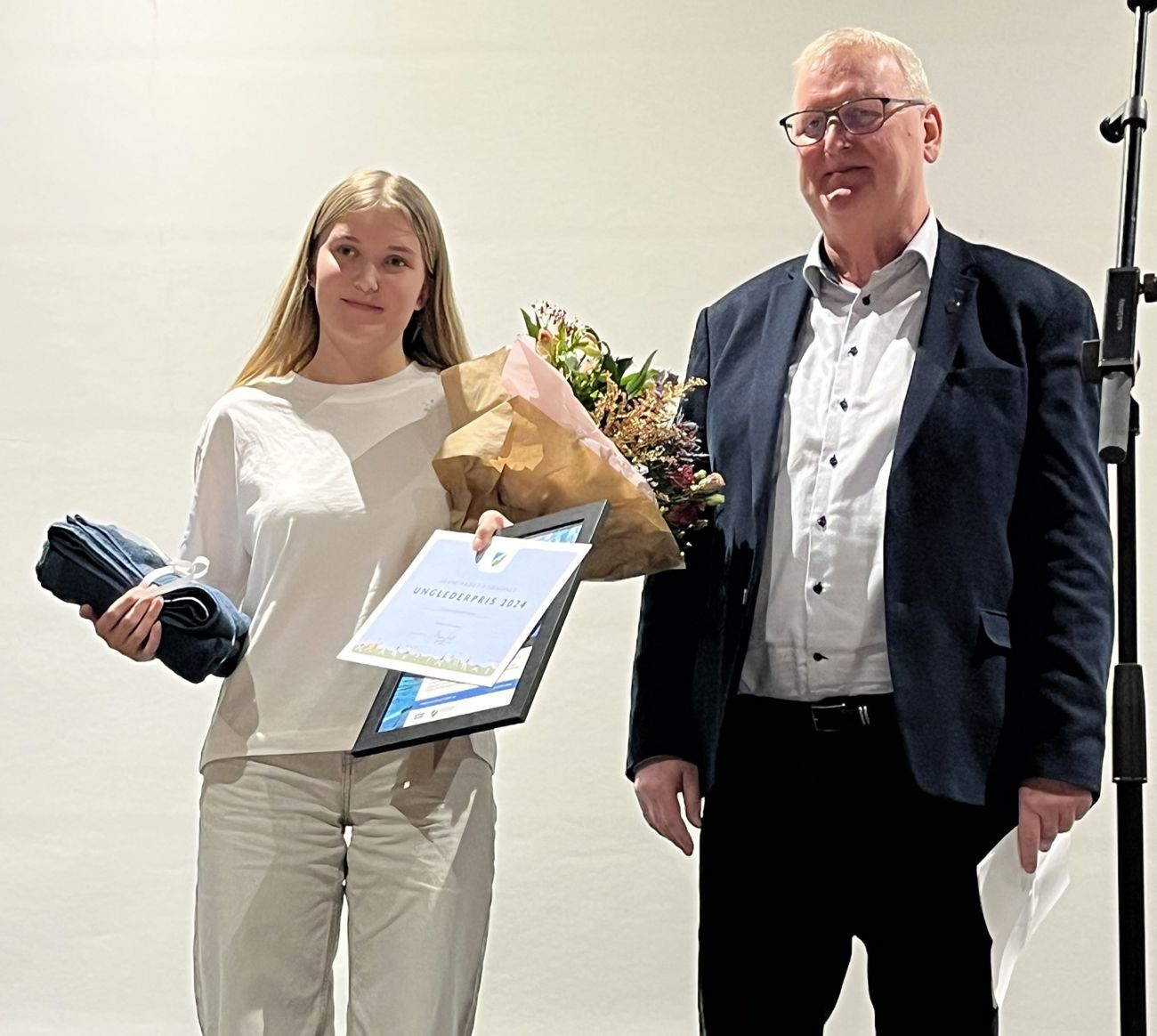 pige ved Prisuddeling